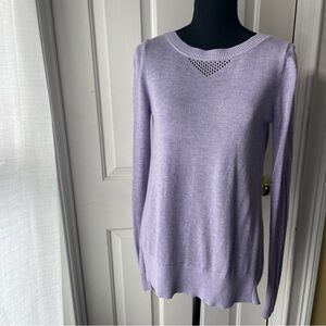 LULULEMON Sunset Savasana Pullover Sweater II in heathered lilac size 4
